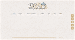 Desktop Screenshot of designmonarchy.co.za